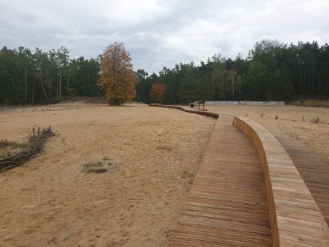 Kładka, Łużowa Góra, Kampinoski Park Narodowy