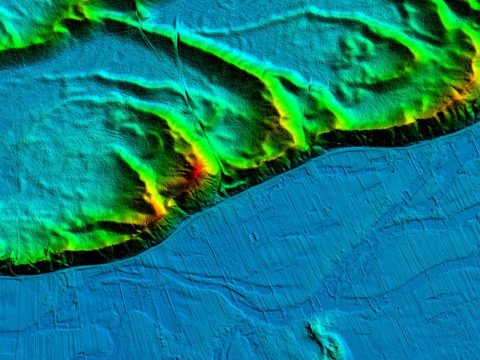 Numeryczny model terenu wydmy w Puszczy Kampinoskiej