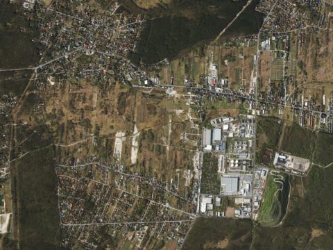 Klaudyn - zdjęcie lotnicze